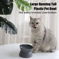 thumbnail image 4 of 1 cuenco para gatos con base alta y apertura para el cuello, cuenco para mascotas, cuenco antivuelco, P5X2, 4 of 8