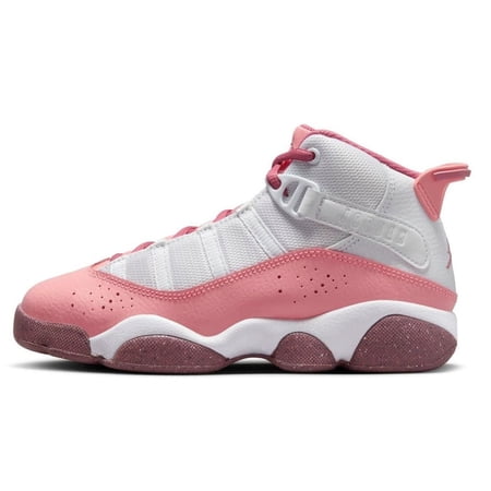 Little Kid's Jordan 6 Rings Coral Chalk/Desert Berry-White (323432 616) - 10.5