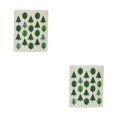 thumbnail image 3 of Toystoory Paño de limpieza de cocina Paños para platos con hermosos patrones Árbol verde Árbol verde 2Conjunto, 3 of 6