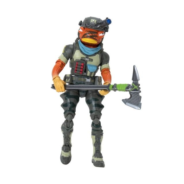 Figura de acción Fortnite Solo Mode Core Triggerfish con herramienta