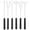 Black, variant on Voiceine 6pcs Replacement Chocolate Dipping Forks Cheese Fondue Forks Stainless Steel Baking Tools Kitchen Dipping Forks Dessert Making Supplies