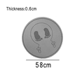 thumbnail image 2 of Colchoneta para saltar la cuerda, duradera y antideslizante, ideal para gimnasios en casa., 2 of 5