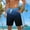 Blue, variant on Dovford Swim Trunks Men 7 Inch Mesh Liner Stretch Men's Bathing Suit Swimming Trunks for Men Beach Shorts Print Swim Shorts