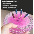 thumbnail image 3 of Magic Ashtray Sand (4.59oz) - Smokeless Indoor/Outdoor Ash Tray for Cigarettes | Quick Smoke Extinguisher & Odor Eliminator | Prevents Secondhand Smoke, Soot & Fire Hazard (Red), 3 of 8