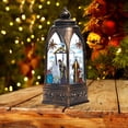 thumbnail image 4 of Linterna de Navidad Colco Adorno LED de nieve Cobre, 4 of 8