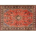 thumbnail image 1 of Ahgly Company Machine Washable Indoor Rectangle Traditional Tomato Red Area Rugs, 4' x 6', 1 of 7