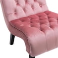 thumbnail image 3 of Solid Wood Frame & Black Rubber Wood Legs | Suited for Primary Living Spaces | Cozy and Fashionable Seating Solution, 3 of 6