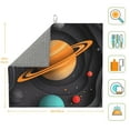 thumbnail image 2 of Goofa Dish Drying Mat Super Absorbent Drying Mat Large Dish Drying Mats for Kitchen Counter Easy Clean Dish Mat Kitchen Drying Mat 16" x 18" ( Solar System Paper Art ), 2 of 6