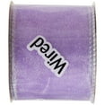 thumbnail image 4 of (3 pack) Offray Ribbon, Lavender Purple 2 1/2 inch Wired Edge Sheer Metallic Ribbon, 9 feet, 1 Each, 4 of 7