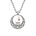 thumbnail image 1 of Local Japanese Famous Fox Necklaces Pendant Retro Moon Stars Jewelry, 1 of 3