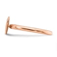 thumbnail image 3 of Sterling Silver Rose Gold-plated Heart Diamond Ring, 3 of 8