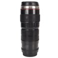 thumbnail image 3 of Tasse à Café Pour Objectif D'appareil Photo, Tasse à Café En Acier Inoxydable, Couvercles Scellés, Tasse D'appareil Photo De Photographe, Tasse à Café De Voyage Pour Femmes Et Hommes(Noir), 3 of 14