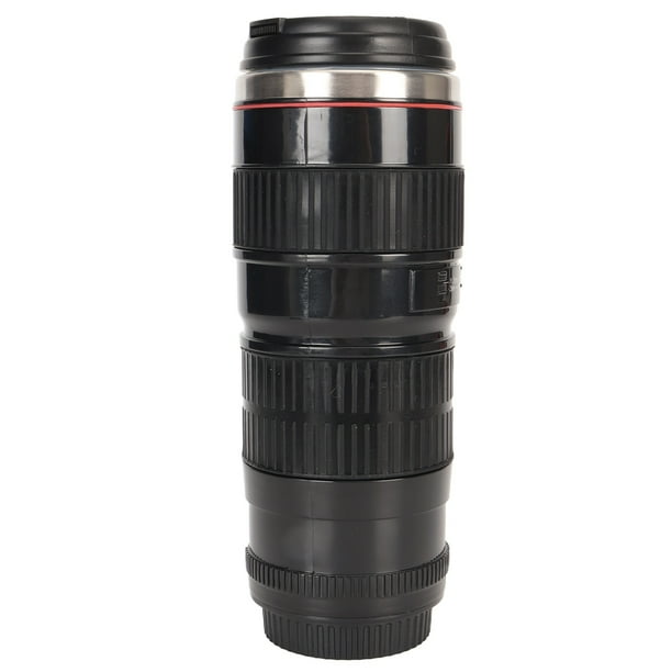 Taza De Café Con Lente De Cámara De Acero Inoxidable, Taza De Viaje Para Hombres, Tapas, Tapas Selladas, Soporte Para Bolígrafo, Para Fotógrafos