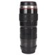 thumbnail image 1 of Taza De Café Con Lente De Cámara De Acero Inoxidable, Taza De Viaje Para Hombres, Tapas, Tapas Selladas, Soporte Para Bolígrafo, Para Fotógrafos, 1 of 7