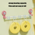 thumbnail image 7 of Over the Door Hooks,Suction Cup Hooks Rack No-punching Kitchen Pole With Hook Bathroom Storage Rack Bath Towel Storage Rack Behind The Door Clothes Hook for Bathroom Shower Kitchen Keys Home, 7 of 7