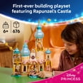 thumbnail image 4 of LEGO Disney Princess Rapunzel's Castle - Building Toy for Girls & Boys, Ages 6+ - Disney Gifts for Kids with Rapunzel & Pascal Figures - 43297, 4 of 8