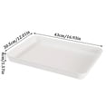 thumbnail image 3 of Small Plastic Drawer Organizer, Multi-Use Makeup Holder for Bathroom Counter, Stackable Closet Organizer for Drawer Sorting, Pantry Utensil Caddy for Tidy Storage, 1-Pack, 3 of 5