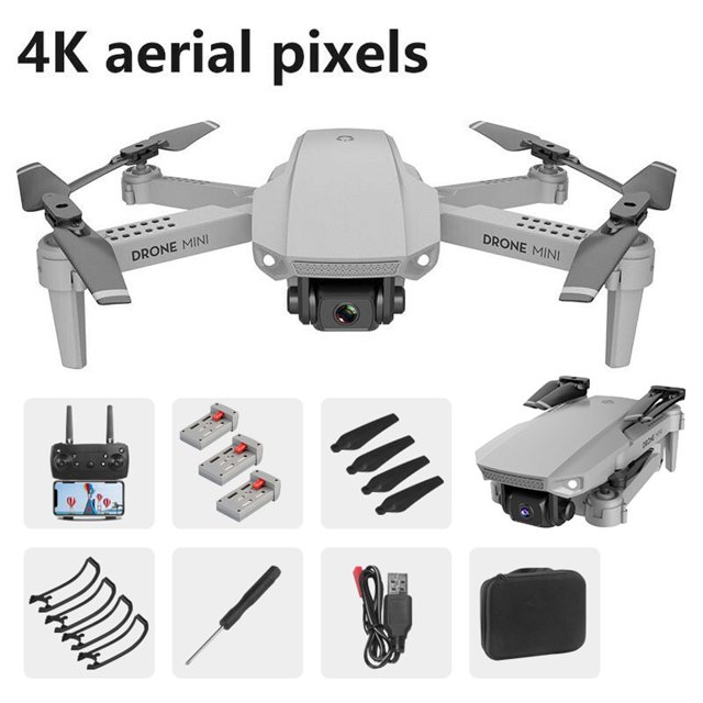 Teissuly Drone Mini 4K HD Camera WIFI FPV Foldable Altitude Hold RC Quadcopter Toy HOT Teissuly WER202311014957