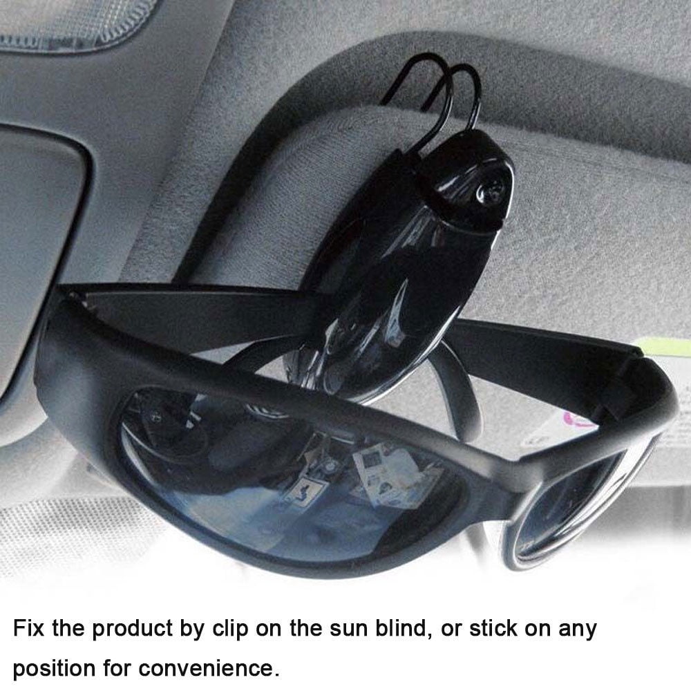Autoban Polaris Eyeglasses Clip Car Sun Visor Sunglasses Holder for Ca –  Automaze