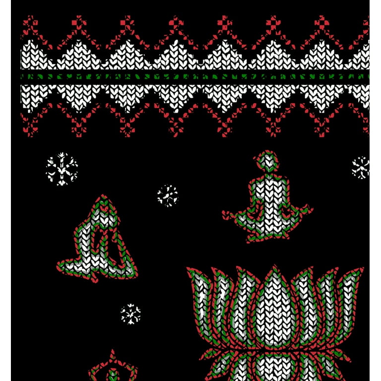 Namaste christmas sweater clearance