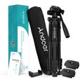 thumbnail image 2 of Tripod,Plates Max. Load Quick Plates Max. 2pcs Quick Plates With Carry Clamp Carry Clamp 2pcs Camera Stand Dslr 57.5inch Camera Stand Video With Carry Stand Dslr Slr Clamp 2pcs Quick Dsfen, 2 of 7