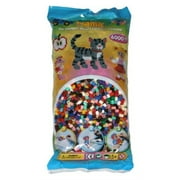 hama - 205-67 - bag of 6000 beads 22 colors mix