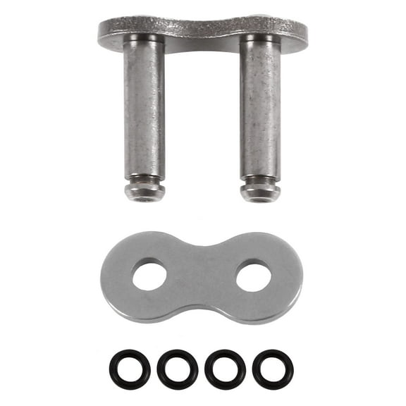 D.I.D ZJ525VX3 Rivet Connecting Link for 525VX3 Pro-Street Chain - Natural
