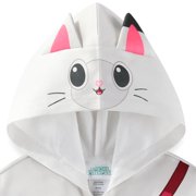 DreamWorks Gabby's Dollhouse Full Zip Up Hoodie (Girls), Sizes 3T-7