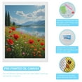 thumbnail image 3 of Diamond Art Kits for Adults - Lake Wildflowers Mountain Panorama 5d Diamond Painting for Adults, Diamond Art for Adults Beginners, Frameless Diamond Painting Kits for Adults for Home Wall Decor, 3 of 7