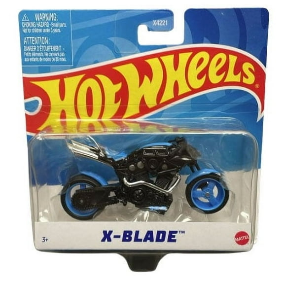 Mattel Hot Wheels Motorcycle Vehicle - X-BLADE [Blue] CBR11