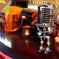 thumbnail image 1 of Steampunk Vintage micrófono Robot escritorio lámpara de mesa ángulo ajustable lámpara de noche, 1 of 5