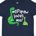 thumbnail image 4 of Inktastic My Papaw Grandpa Loves Me Dinosaur Boys Toddler T-Shirt, 4 of 5