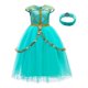 thumbnail image 1 of Disfraz de tul de princesa árabe Jasmine para niñas, vestido de bombardeo de Navidad, Halloween ix zhangyuxiang unisex, 1 of 2