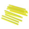 thumbnail image 2 of Pack Of 12 Night Cycling Bike Spoke Reflectors Reflective Rod Clip Rim Yellow, 2 of 8