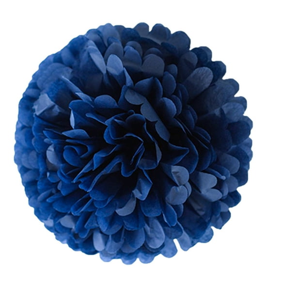 Ruiboury Boule de Fleurs en Papier Bleu Profond 6301