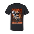 thumbnail image 2 of Wild Bobby CIN Fantasy Sports Men Graphic Tee, Black, 3X-Large, 2 of 5