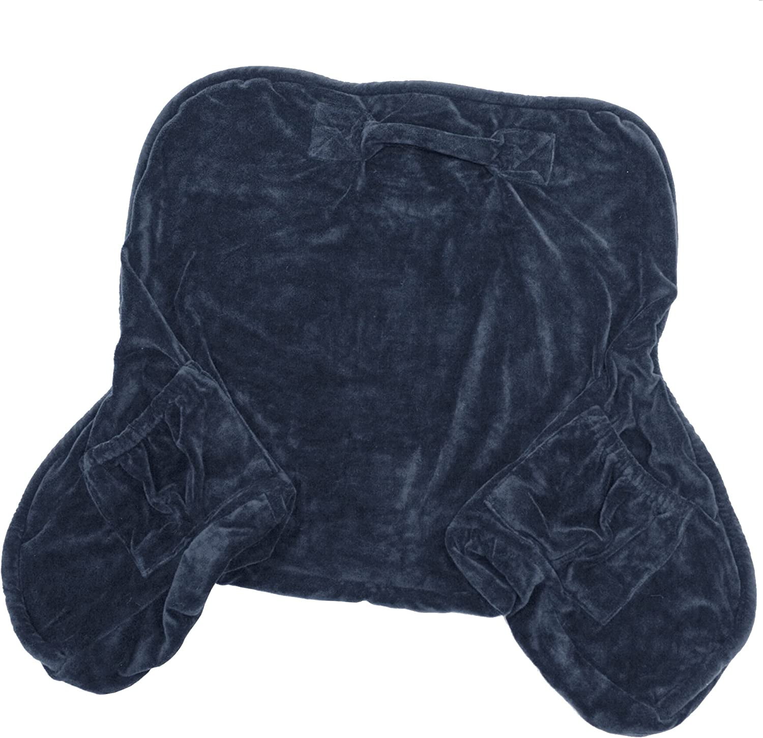 Super Soft Reading Pillow Cover With Arms And Pockets (Cover ONLY, Need