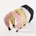 thumbnail image 4 of Diadema bordada para mujer, aro para el pelo, accesorios para el cabello a la moda, tocados para niñas, Vintage Floral, 4 of 5