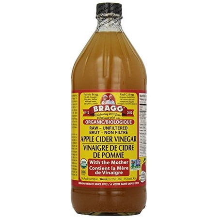 Bragg Organic Raw Apple Cider Vinegar  946ml/32oz.  {Imported from Canada}