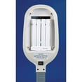 thumbnail image 2 of Bell + Howell 60” Adjustable Head Light Gray Floor Lamp, 2 of 3