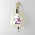thumbnail image 6 of CafePress - Dance Ballet Shoes Tote Bag - Unisex Canvas Tote Bag, Beige, 1-Piece, 6 of 8