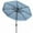 Baby Blue / White, variant on SAFAVIEH Elegant 9' Market Auto Tilt Patio Umbrella, Baby Blue/White