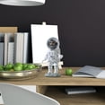 thumbnail image 5 of JHGoosa Astronaut Figurine Decor Polyresin Astronaut Statue Space Dog For Ornament Space Themed, 5 of 5