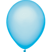 Way To Celebrate 12" All Occasion and Ages, Electric Blue Balloons, 15 Count