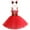 Red, variant on Gaexia Girls Christmas Dress Funny Holiday Outfits,Child Girls Tulle Pageant Dress Christmas Party Gown Dresses Hairband Set,Red,10-12 Years