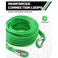 thumbnail image 4 of Cable extensor para cabrestante DAYDOOR, 9 mm, 28 m, sintético, 26500 libras, 4 of 7