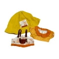 thumbnail image 2 of Traje de muñeca de peluche para vestir para niños, regalo de cumpleaños, ropa de moda, educativo Estilo H, 2 of 9