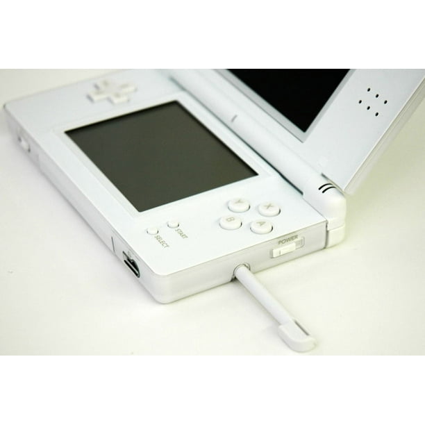 Authentic Nintendo DS Lite (Polar White) with Stylus & Charger