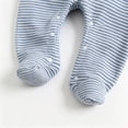 thumbnail image 4 of CAUYDY Clothes for Baby Boys Newborn Sleepers 3 6 9 12 18 24 Months Preemie Long Sleeve Bodysuit Fall Winter Infant Boy Cute Romper Toddler Pajamas Blue for Sizes 0-3 Months, 4 of 5