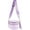Pale Purple Checkered, variant on Black and White Checkered Crossbody Bag Bum Bag for Women,Spacious Checkered Purse Fanny Packs Belt Bag